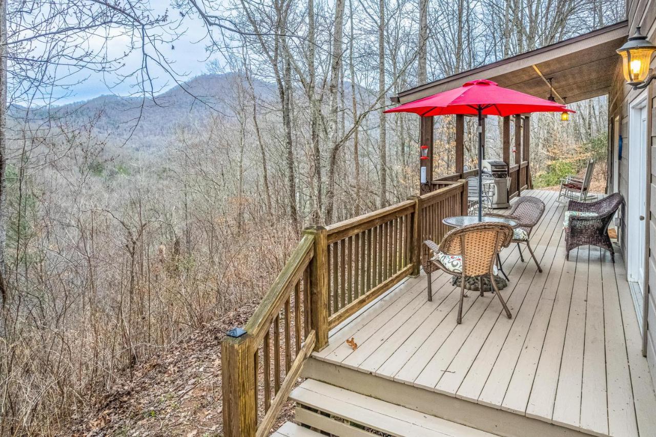 Tree Top Cabin Sylva Exteriör bild
